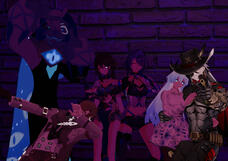 Rappa, Coffee, Erin, Me & Daniel