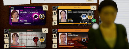 Me, Slash, Daniel & Tokki (who is demonically covering the investigation board)